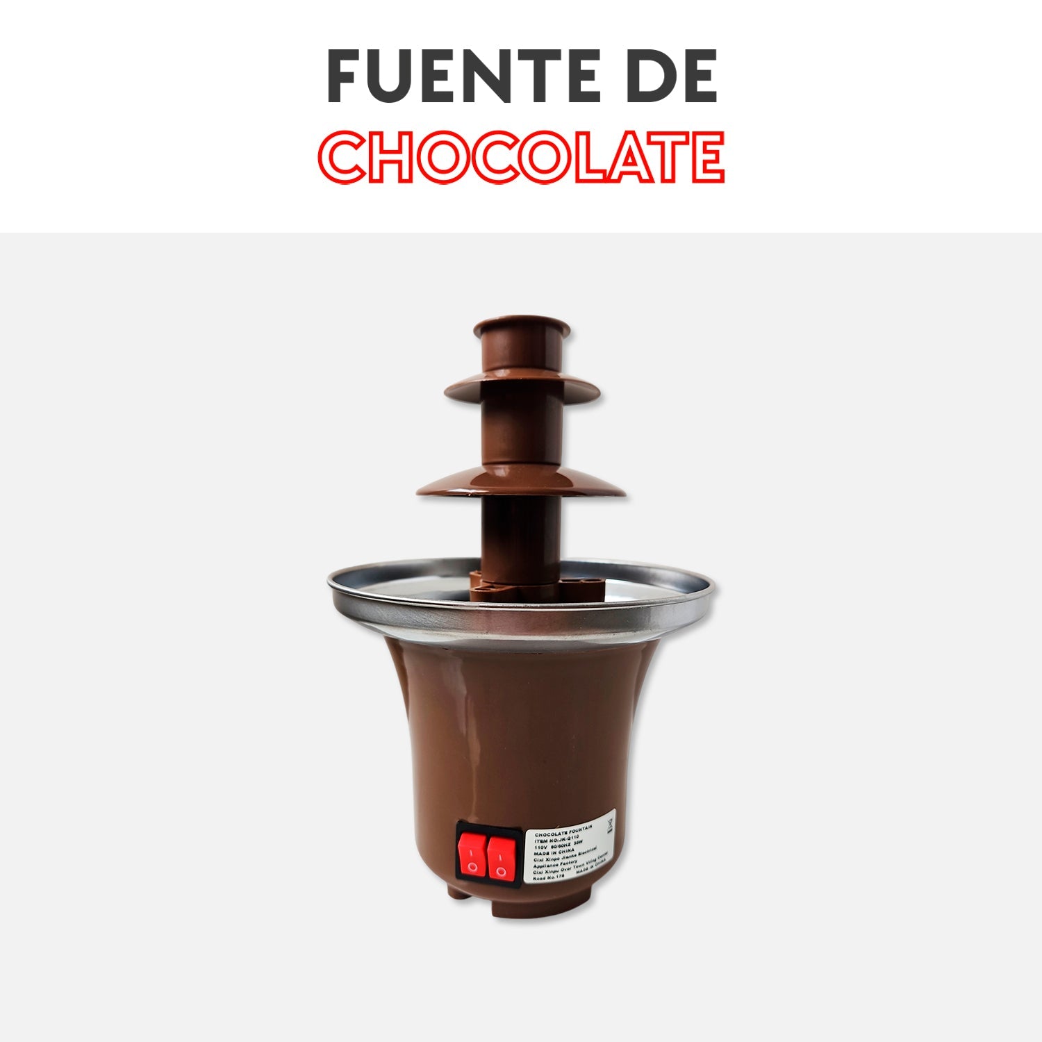 🎉 “Fuente de Chocolate para Fiestas, Eventos y Momentos Dulces