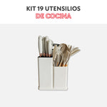 Kit 19 utensilios de cocina+Envío gratis+Mini guía de recetas