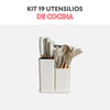 Kit 19 utensilios de cocina+Envío gratis+Mini guía de recetas